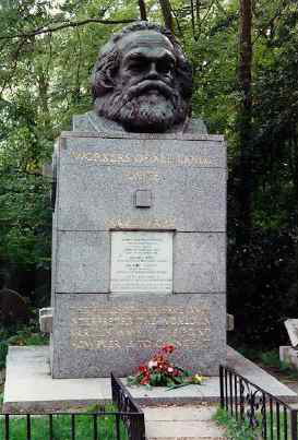 Picture of Karl Marx’s Grave